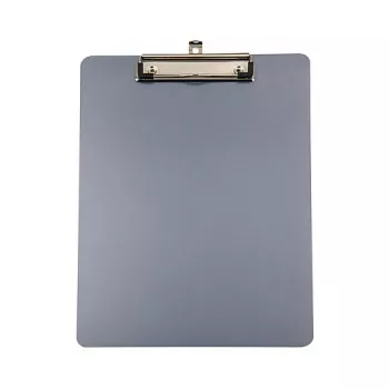 WEDO Carpeta con pinza A4 antracita metal aluminio anodizado (578171)