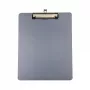WEDO Carpeta con pinza A4 antracita metal aluminio anodizado (578171)