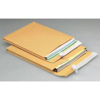 Mayer-Kuvert-Network Sobres de envío plegados DIN C4 sin ventana marrón 2,0 cm de fuelle 100 uds.