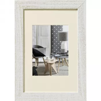 Walther Home Marco de fotos 30x40 Wood blanco polar HO040V