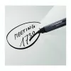 SIGEL Kreidemarker 50 Rotulador de tiza punta biselada 1-5 mm Negro 1 unidad