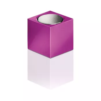 SIGEL BA727 Imanes de neodimio cúbicos 11 mm, Rosa/Azul/Verde, Brillante, 3 uds.