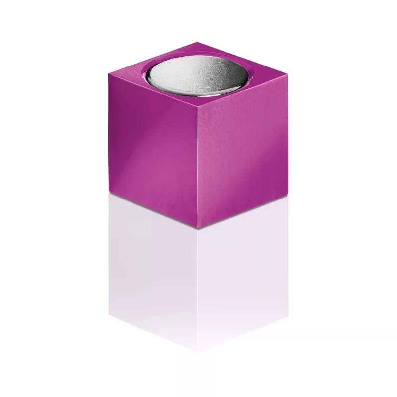 SIGEL BA727 imanes cúbicos de neodimio 11 mm, rosa/azul/verde, brillantes, 3 uds