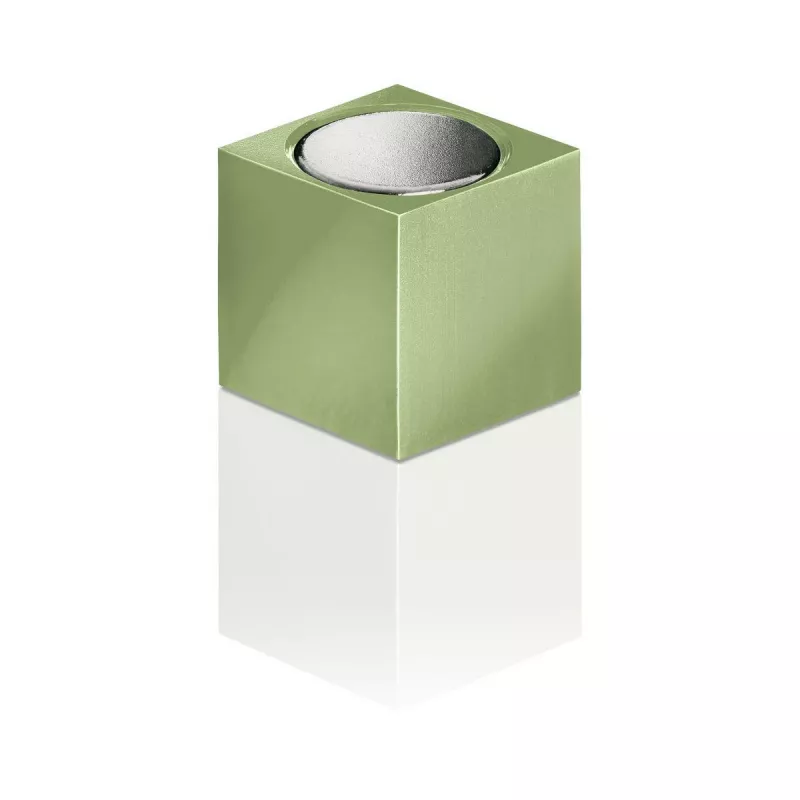 SIGEL BA727 imanes cúbicos de neodimio 11 mm, rosa/azul/verde, brillantes, 3 uds