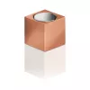 SIGEL BA724 Imanes de neodimio cúbicos 11 mm Cobre Oro Gris Brillante pack de 3