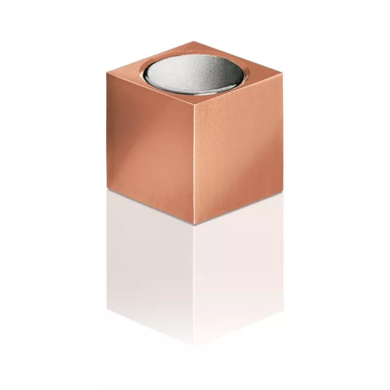 SIGEL BA724 Imanes de neodimio cúbicos 11 mm Cobre Oro Gris Brillante pack de 3