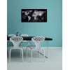 SIGEL GL270 Pizarra magnética de cristal 910 x 460 mm, Superblanco, sin marco, incl. 2 imanes y rotulador