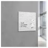 SIGEL GL164 Pizarra magnética de cristal 480 x 480 mm Blanco
