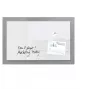 SIGEL artverum Pizarra magnética de vidrio 780 x 480 mm blanco puro