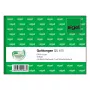 Sigel QU615 talonario de recibos, A6 apaisado, 50 hojas, verde