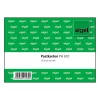 SIGEL PH610 Cartel de visualización autoadhesivo A4 verde pack de 10