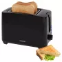 Bomann TA 6065 CB Tostadora negra de 2 rebanadas