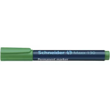 Schneider Pen Maxx 130 rotulador permanente - verde - punta redonda - tinta negra - ancho de trazo 1-3 mm