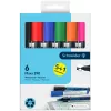 Schneider Maxx 290 set de rotuladores para pizarra blanca y rotafolio, 6 uds., colores surtidos, 2,0 - 3,0 mm