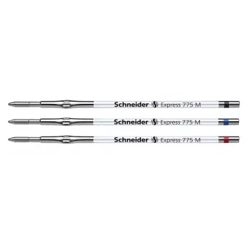 Schneider Express 775 recambio de bolígrafo M negro pack de 10