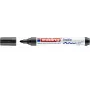 EDDING 4500 Rotulador textil negro punta redonda 2-3 mm permanente cubriente tinta pigmentada base agua 1 ud.