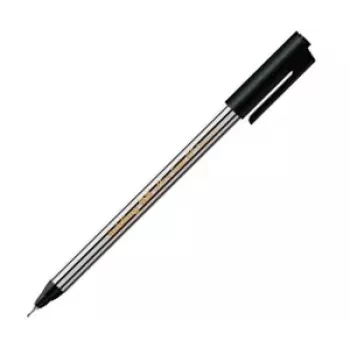 EDDING 89 Rotulador fineliner negro 0,5 mm tinta base agua cuerpo redondo de plástico