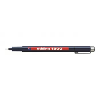 EDDING 1800 Fineliner azul tinta pigmentada 0,3 mm