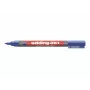 EDDING 361 Rotulador de pizarra azul - borrado en seco, punta biselada 1-5 mm, bajo olor, recargable