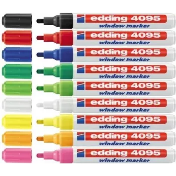 EDDING 4095 Rotulador de tiza líquida naranja 2-3 mm punta biselada 1 ud.