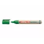 EDDING EcoLine 28 Rotulador de pizarra blanca negro punta redonda 1,5-3 mm recargable
