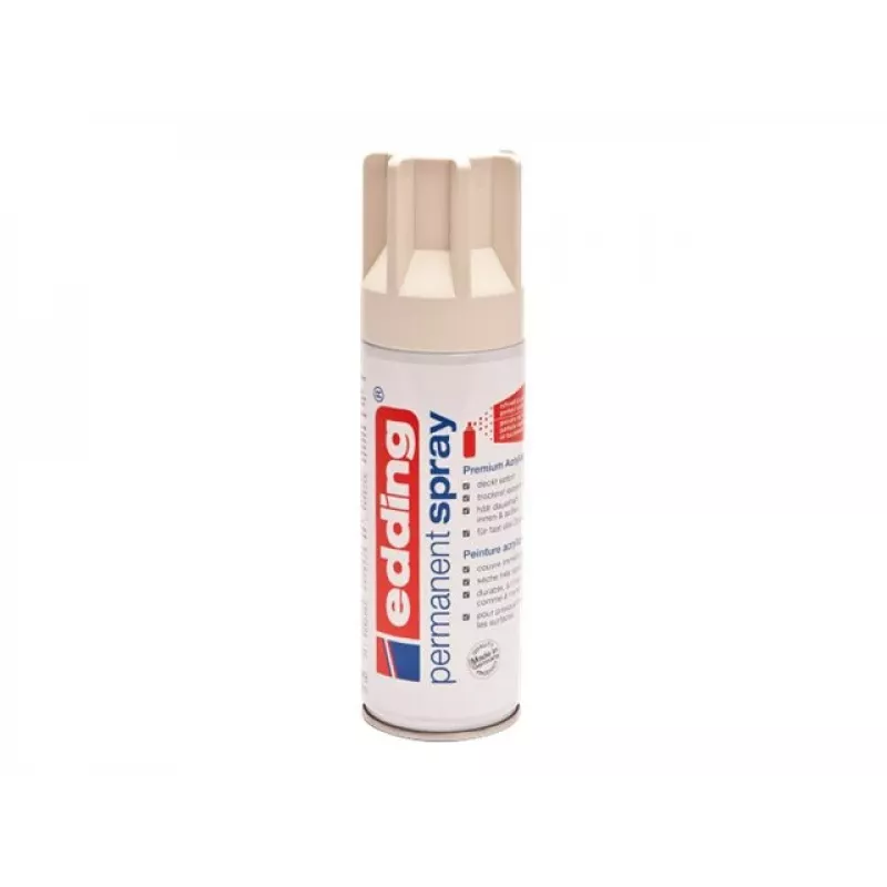 EDDING Premium 5200 Pintura en aerosol acrílica - Blanco crema - 200 ml