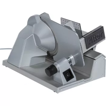 Ritter Tondo 13 Cortadora eléctrica de embutidos con motor de condensador Plata