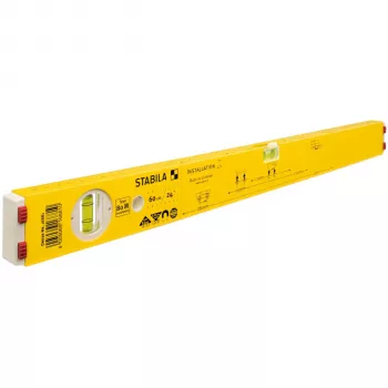 STABILA Type 80 M Nivel de burbuja para instalación 60 cm