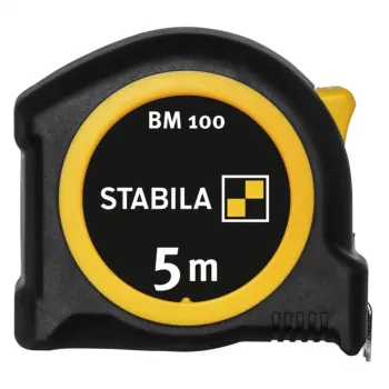 STABILA BM 100 Cinta métrica de bolsillo, 5 m