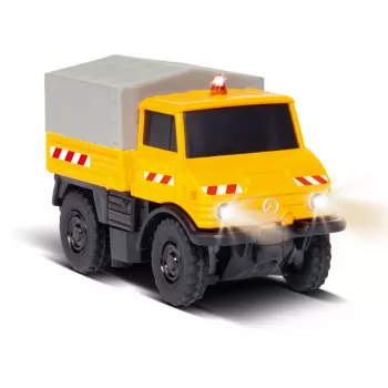Carson 1:87 MB Unimog U406 vehículo bidireccional 100% RTR camión RC