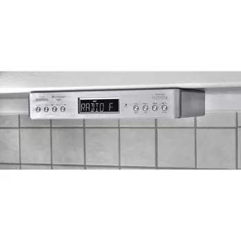 Soundmaster UR2045SI Radio de cocina DAB+, FM, Bluetooth, manos libres, plata