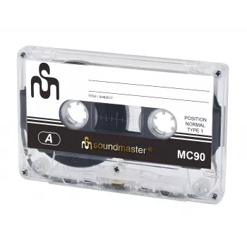 Soundmaster MC905P Cinta de audio Type I C90 pack de 5