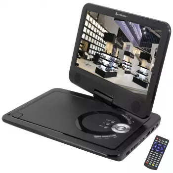 Soundmaster PDB1910SW Reproductor de CD portátil con DAB+ y radio FM, negro