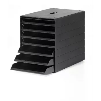 DURABLE IDEALBOX PLUS Cajonera antracita 7 cajones DIN A4 1712001058