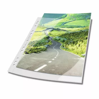DURABLE Fundas para documentos Premium A4 PP reciclado 100 uds. transparente (268419)