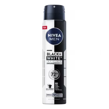 Nivea Men Black & White Invisible Original Desodorante Antitranspirante en Spray 250ml