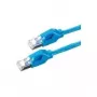 Draka Secomp DRAKA UC400 S27 cable de parcheo RJ-45 macho a RJ-45 macho 2 m FTP Cat6 libre de halógenos azul