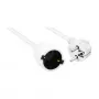 HELOS alargador Schuko, 3 polos, blanco, 15,0m