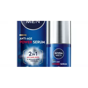 NIVEA Men sérum antiedad Power 2 en 1 sérum intensivo antiimperfecciones 30 ml