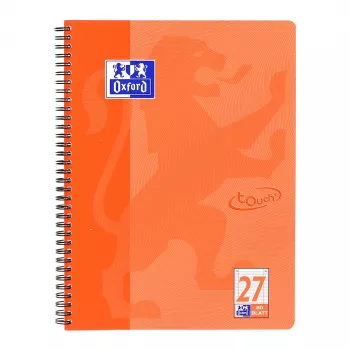 Oxford cuaderno TOUCH - coral - A4+ - 80 hojas - 90 g/m² - rayado