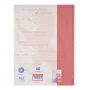 Oxford bloc de college A4+ 80 hojas 90 g/m² cuadriculado 4 taladros margen derecho blanco