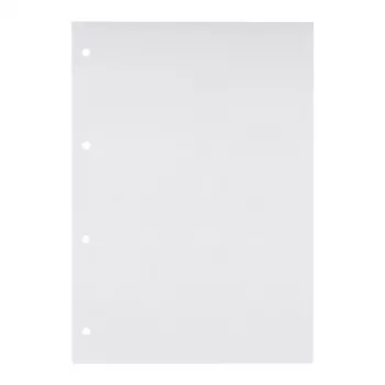 Oxford bloc escolar reciclado DIN A4 50 hojas rayado 20 encolado por la cabeza en blanco 4 taladros - A4