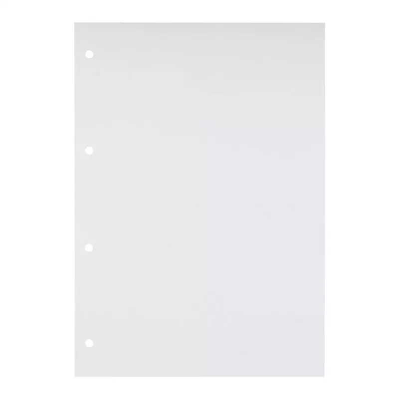 Oxford bloc escolar reciclado DIN A4 50 hojas rayado 20 encolado por la cabeza en blanco 4 taladros - A4
