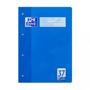 Oxford cuaderno escolar Lineatur 37 rayado DIN A4 con margen interior y exterior 16 hojas