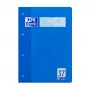 Oxford cuaderno escolar Lineatur 37 rayado DIN A4 con margen interior y exterior 16 hojas