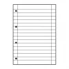 Oxford cuaderno escolar Lineatur 37 rayado DIN A4 con margen interior y exterior 16 hojas