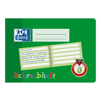 Oxford 100050100 cuaderno A5 90 g/m2 verde