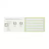 Oxford 100050100 cuaderno A5 90 g/m2 verde