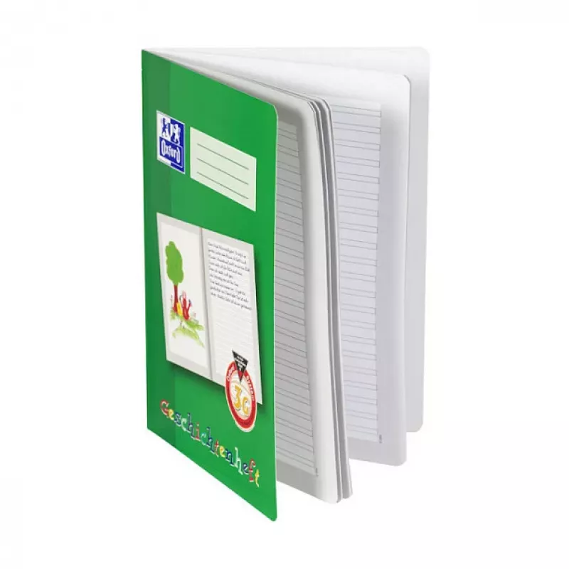 Oxford 100050093 cuaderno A4 90 g/m2 verde
