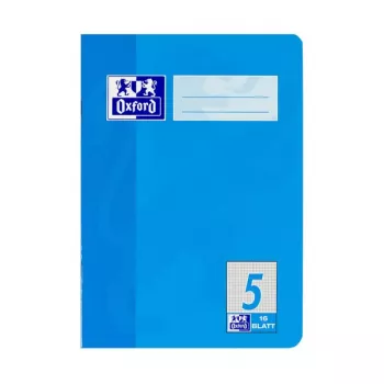 Oxford 100050368 cuaderno A5 90 g/m2 azul